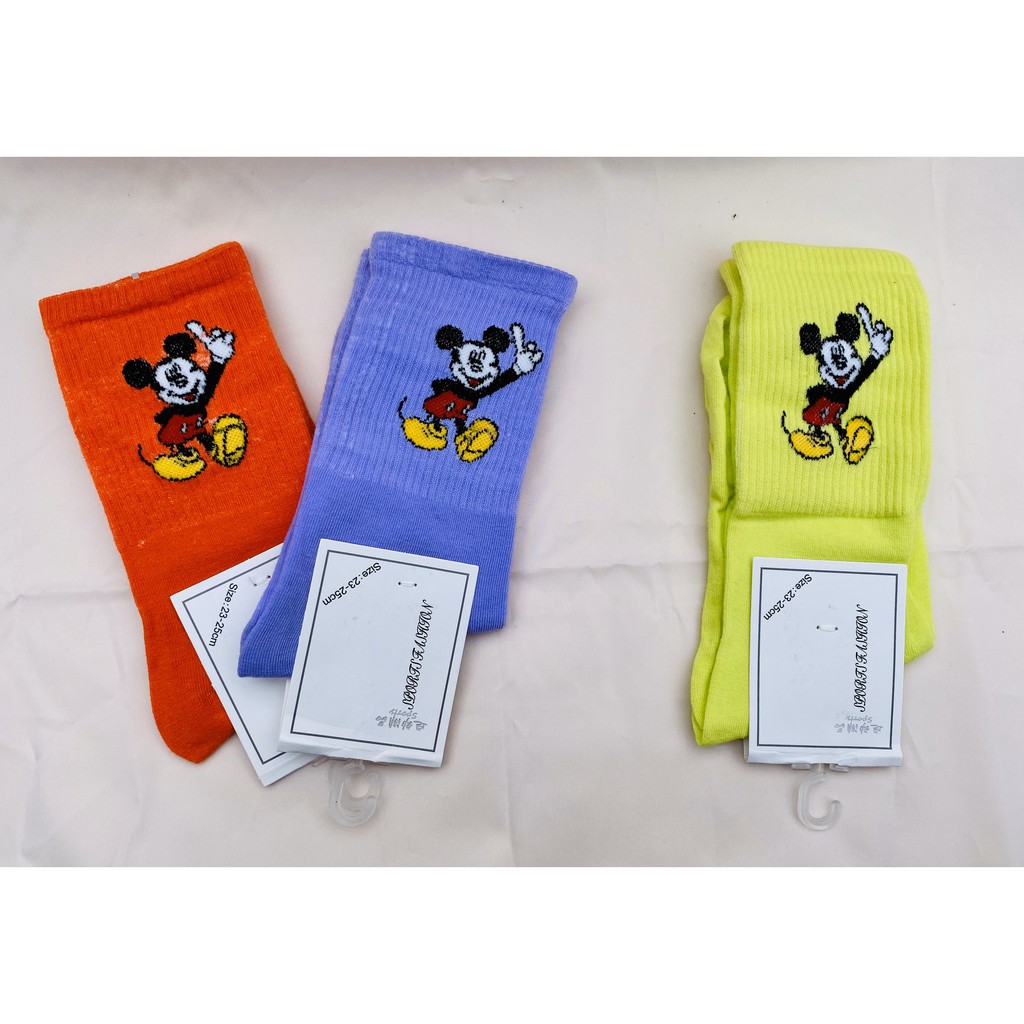 [FREESHIP] Tất Cổ Cao Ft Mickey Mount Cực Đẹp - Thời Trang Hàn Quốc