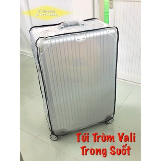 Bọc Vali trong suốt dày dặn (20/24/26/28inch)