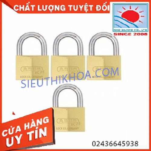 Khóa treo abus 75/50 ( hàng chính hãng)