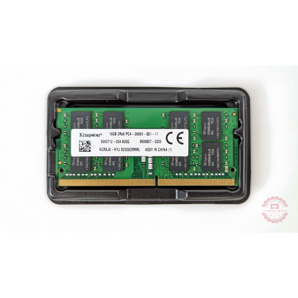 Ram Laptop Kingston DDR4 16GB 2666MHz - Bảo Hành 4 Năm