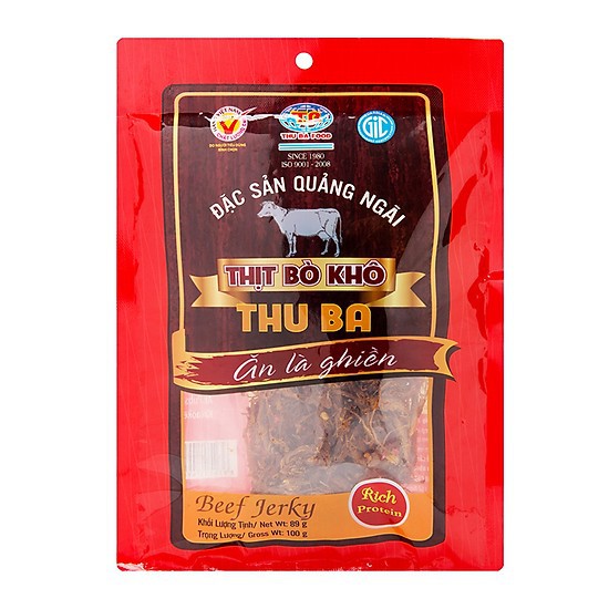 BÒ KHÔ THU BA 100GR