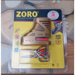Ổ KHÓA ĐĨA XE ZORO CHÍNH HÃNG