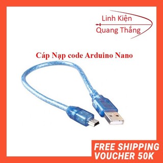 Dây micro usb nạp code arduino
