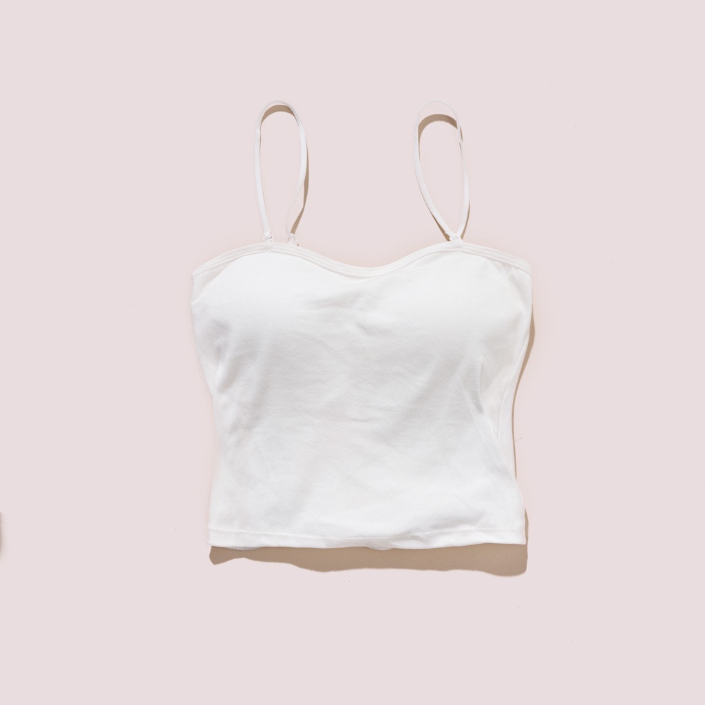 Áo Hai Dây Nữ Cotton Sbra Đệm Nâng Ngực Tôn Dáng Thoáng Mát 2D16