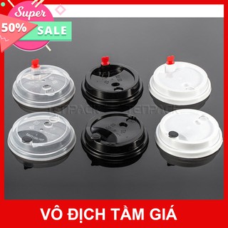 [GIÁ SỈ] 50 cái Nắp tim: Đen, trắng sữa, trong suốt