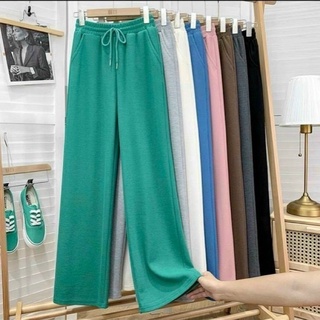 Quần lưng thun ống suông chất đẹp