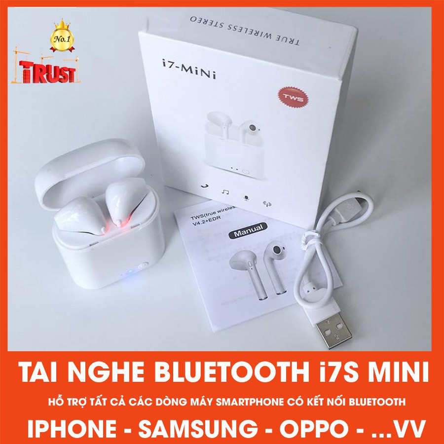 [Giá Sập Sàn] Tai Nghe Bluetooth i7s Mini Chính Hãng Không Dây *PHỤ*KIỆN*SỐ*1*vn*