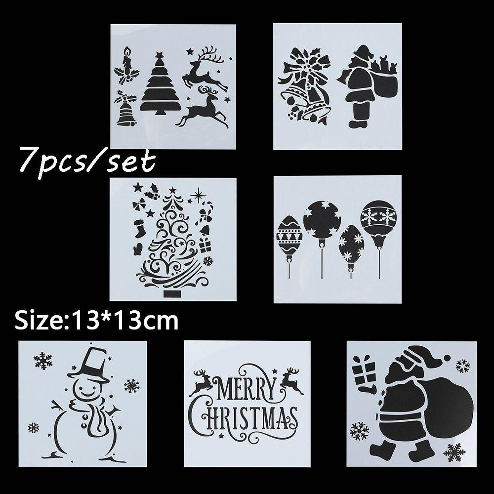 JONYE Bộ 7 Khuôn Cắt In Nổi Dùng Trang Trí Scrapbook