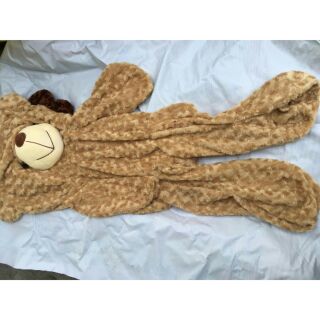 1 vỏ teddy nâu đậm, 1m2