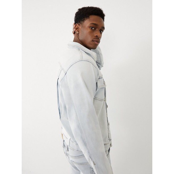 Áo khoác jeans nam thương hiệu ông địa