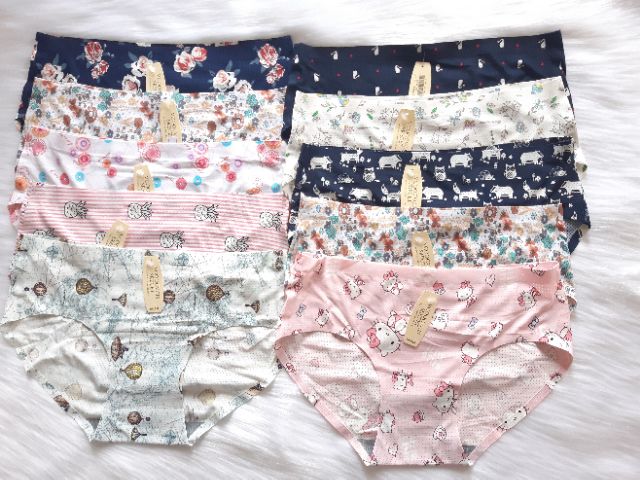 Quần Lót Nữ - 5 Quần Su Bông Không Đường May Thông Hơi - Mã 010 | BigBuy360 - bigbuy360.vn