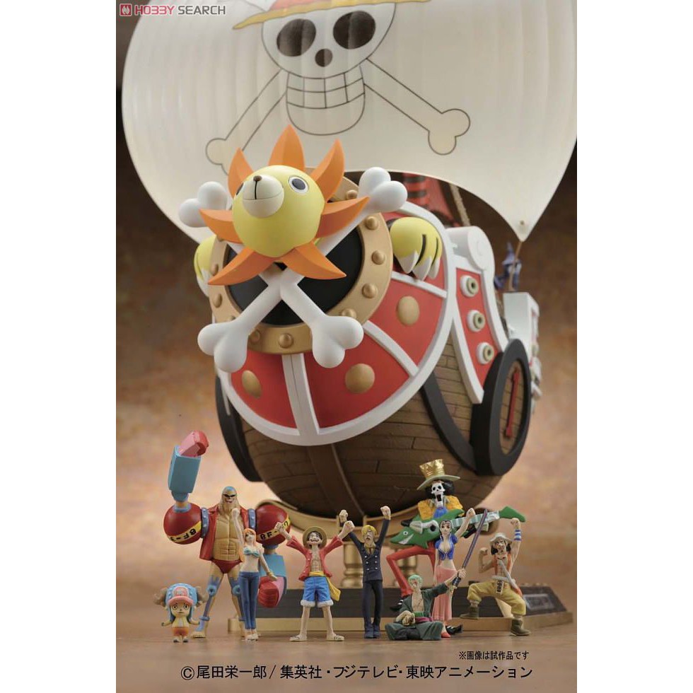 Mô Hình Lắp Ráp THOUSAND SUNNY NEW WORLD ONE PIECE Tàu Thuyền Bandai Đồ Chơi Lắp Ráp Anime Nhật