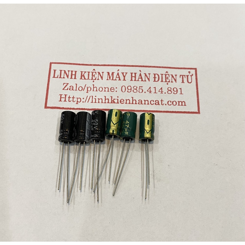 Tụ 47UF 50V