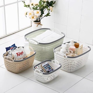 Rổ nhựa đan mây Việt Nhật