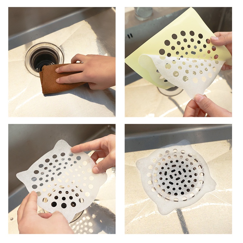 Set 20 Miếng Lưới Lọc Rác Dùng Một Lần Tiện Dụng Cho Bồn Tắm/Nhà Bếp