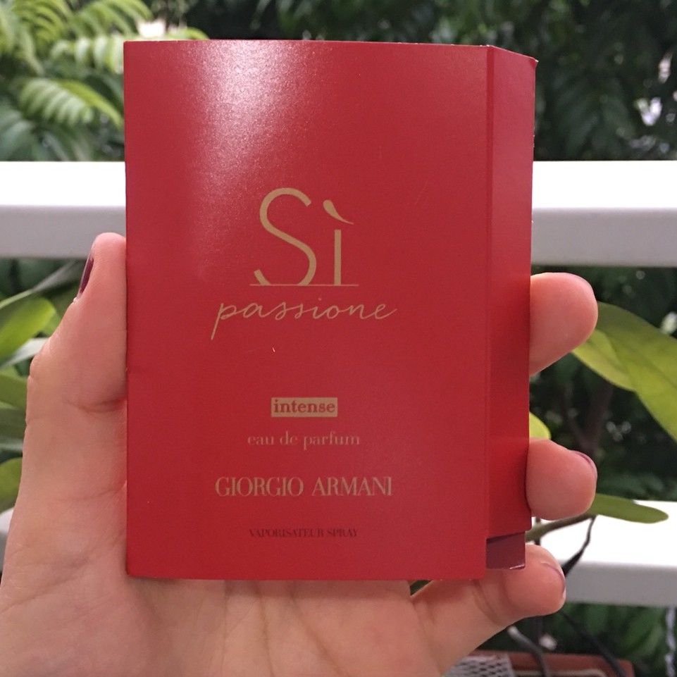 Vial Nước hoa Giorgio Armani Sì Passione Si Passione EDP 1.2ml (sì đỏ) | WebRaoVat - webraovat.net.vn