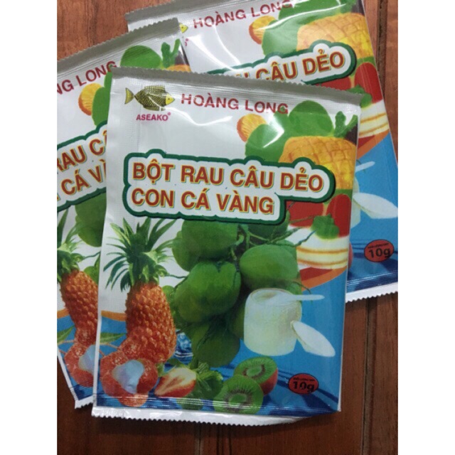 Thạch rau câu con cá
