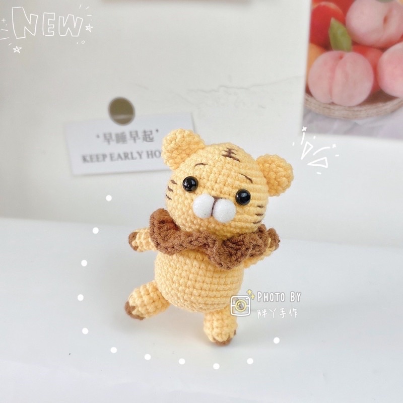 [ Handmede] Móc khoá len hình Con Hổ đáng yêu