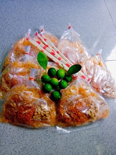 Combo bánh tráng dẻo khô bò