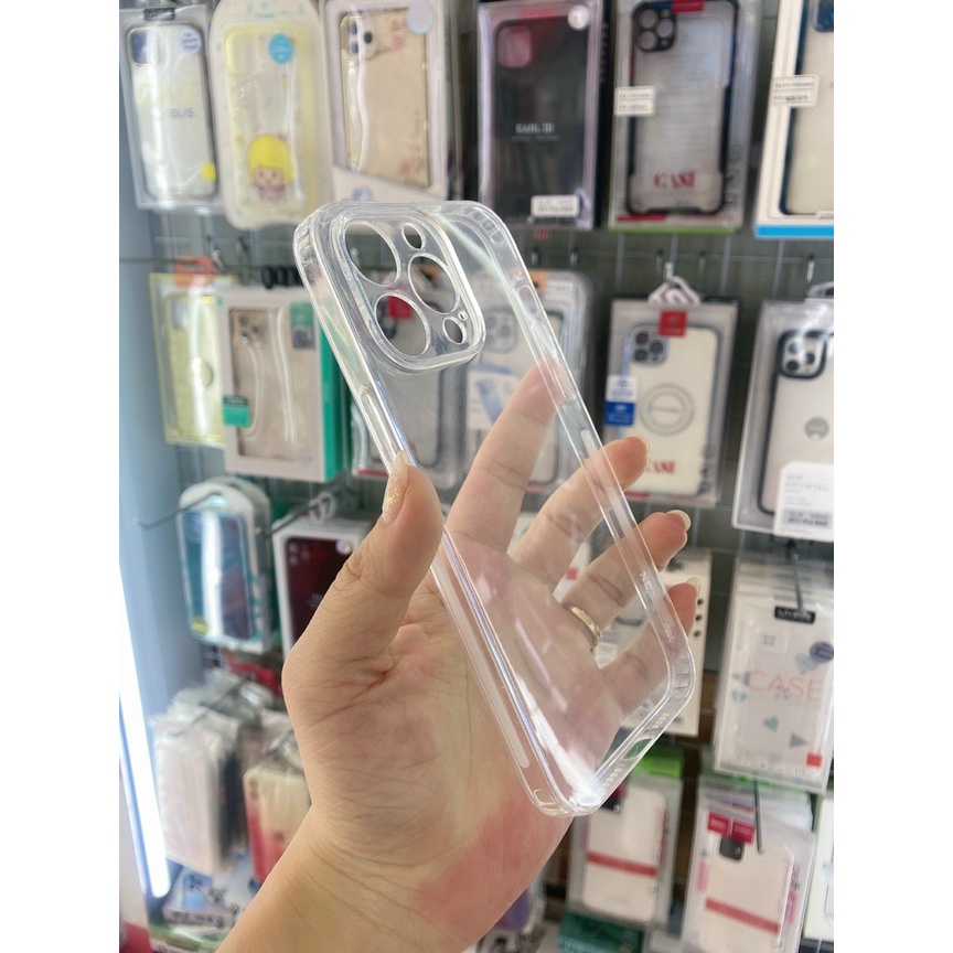 Ốp lưng KST Desing cho iPhone 14, 14 Pro, 14 Max, 14 Pro Max Silicon dẻo trong suốt bảo vệ camera