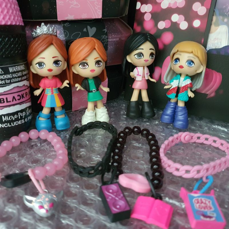 Búp bê lắp ráp kèm phụ kiện BLACKPINK x Jazwares