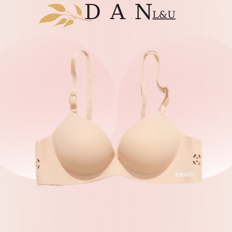 Áo Ngực Su Nâng Ngực Đệm 2.5cm Không Gọng Có Bàn Tay Nâng Ngực Tạo Khe DAN L&U S03