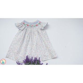 Đầm smock thêu tay LALA