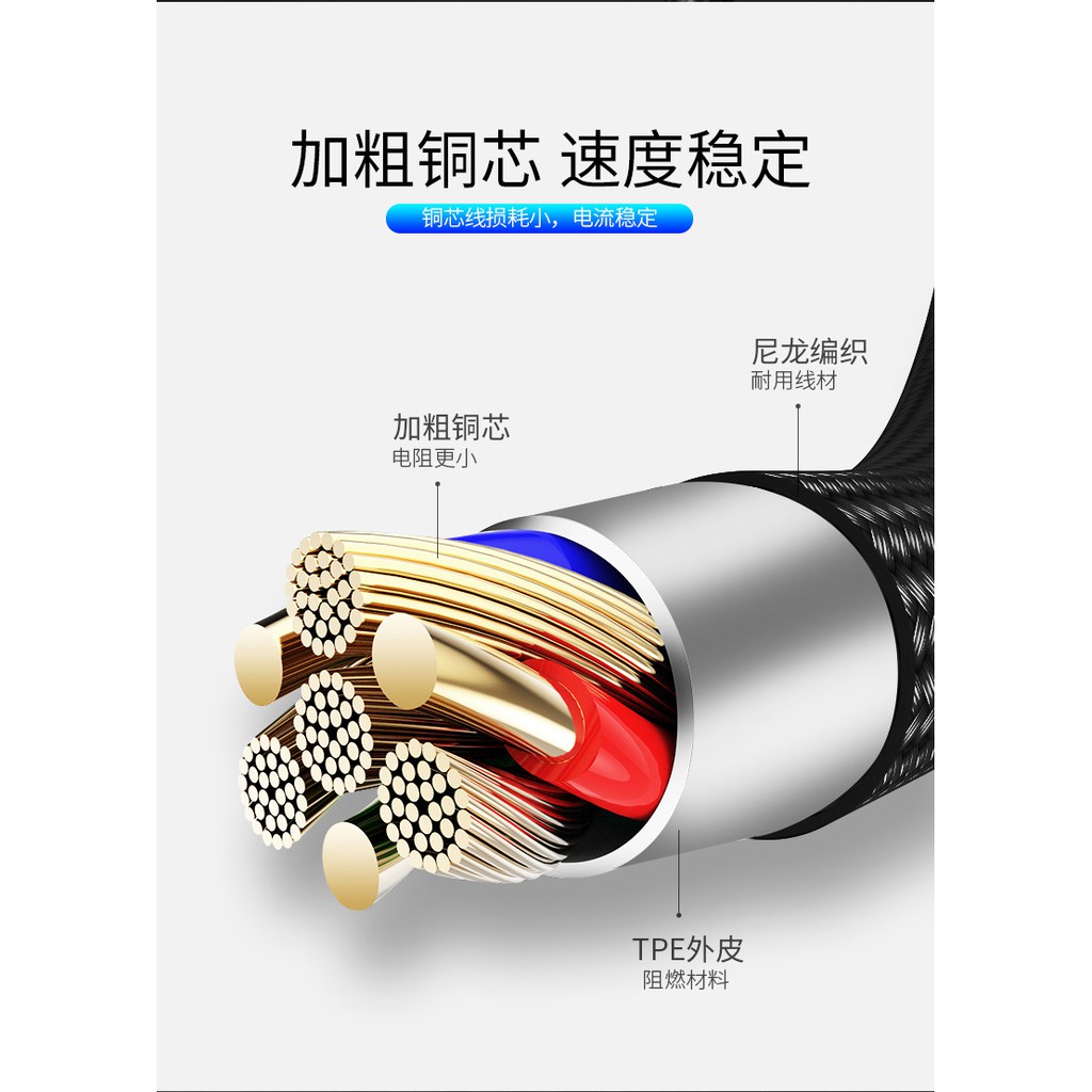 Cáp Sạc Nhanh Hoco X26 1m Chính Hãng Chống Gãy, Chống Đứt - Hoco X26 1m