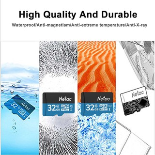 Thẻ Nhớ Micro SD NETAC 32G/64G Class 10 Full Box