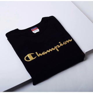 áo Champion logo vàng