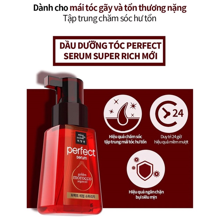 Tinh Chất Dưỡng Tóc Mise En Scene Perfect Serum 80ml