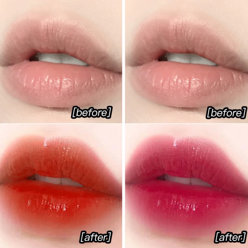 [Hàng mới về] Son dưỡng môi chiết xuất cam dưỡng ẩm chống nước lâu trôi thay đổi màu sắc