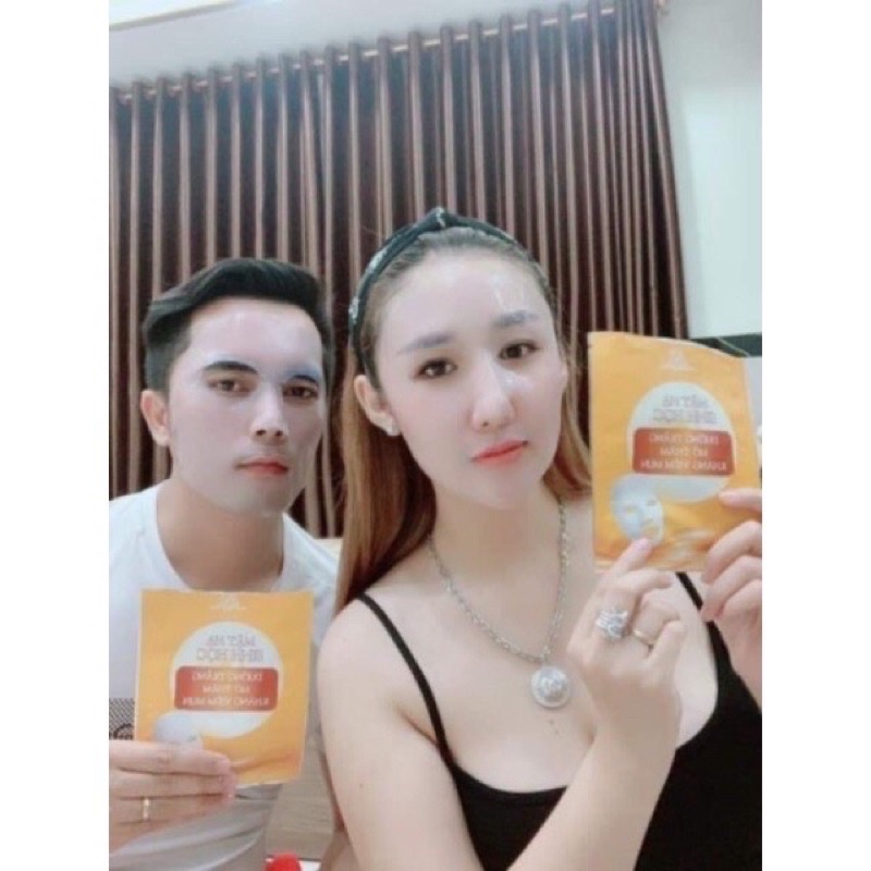 Combo kem Face x3 + Mặt Nạ Sinh Học Collagen X3 ( Hộp 5 miếng ) Đông Anh Chính Hãng