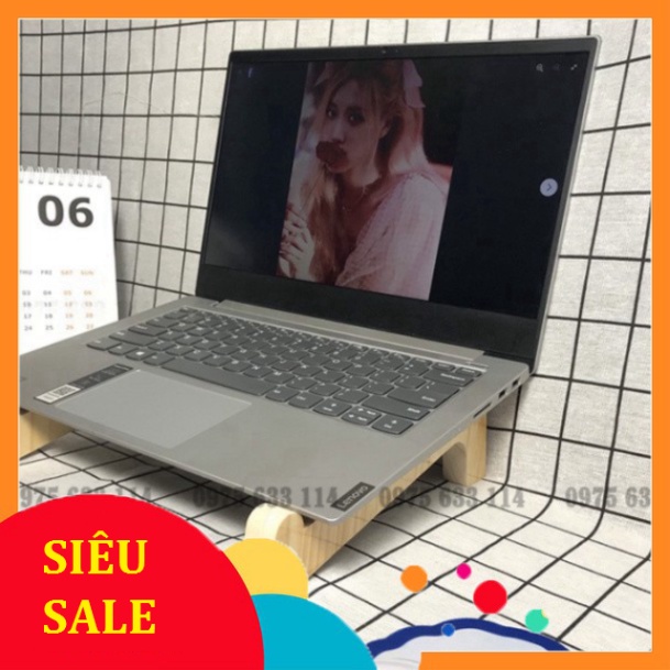 Giá đỡ laptop 💝FREESHIP💝 Kệ gỗ kê để máy tính chắc chắn, tản nhiệt tự nhiên