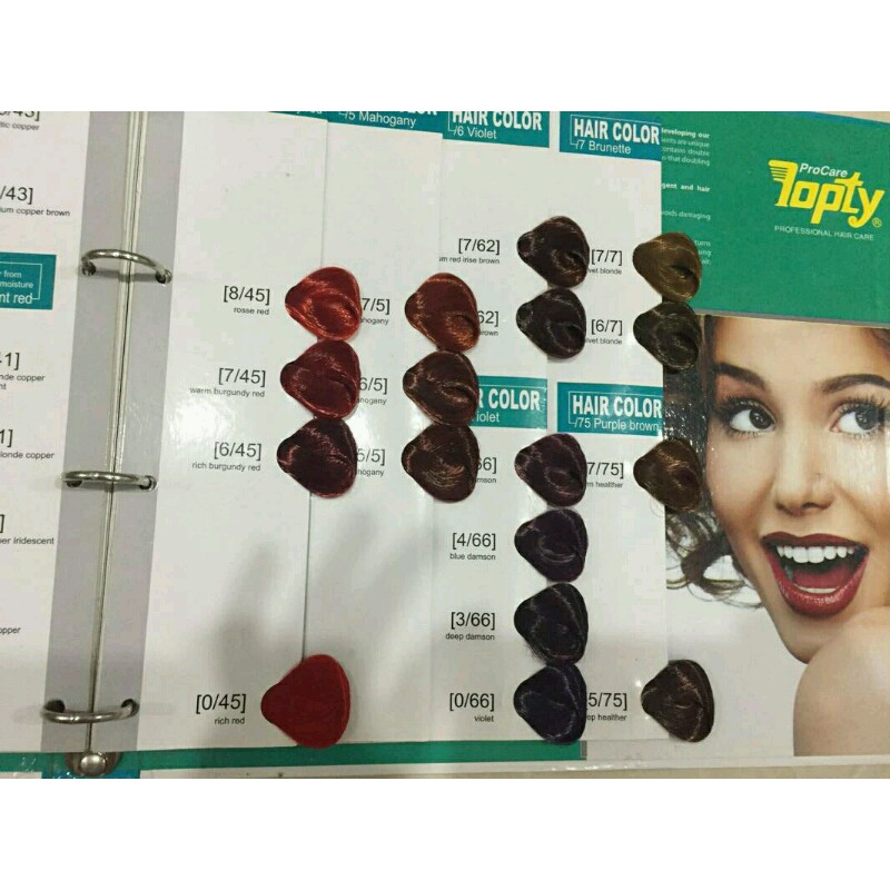 Nhuộm tóc Topty