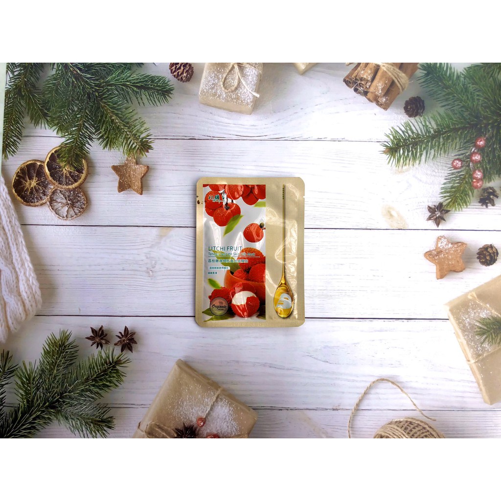 Mặt nạ giấy dưỡng trắng da cấp ẩm nước chiết xuất hoa quả HUANYANCAO nội địa Trung | BigBuy360 - bigbuy360.vn