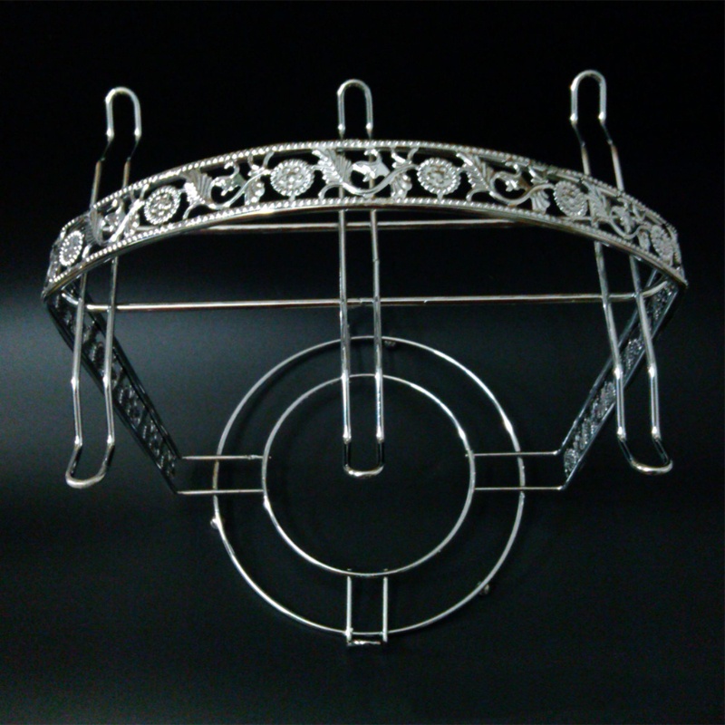 Giá Đỡ Cốc Bằng Kim Loại Tiện Dụng Cho Nhà Bếp / Quầy Bar