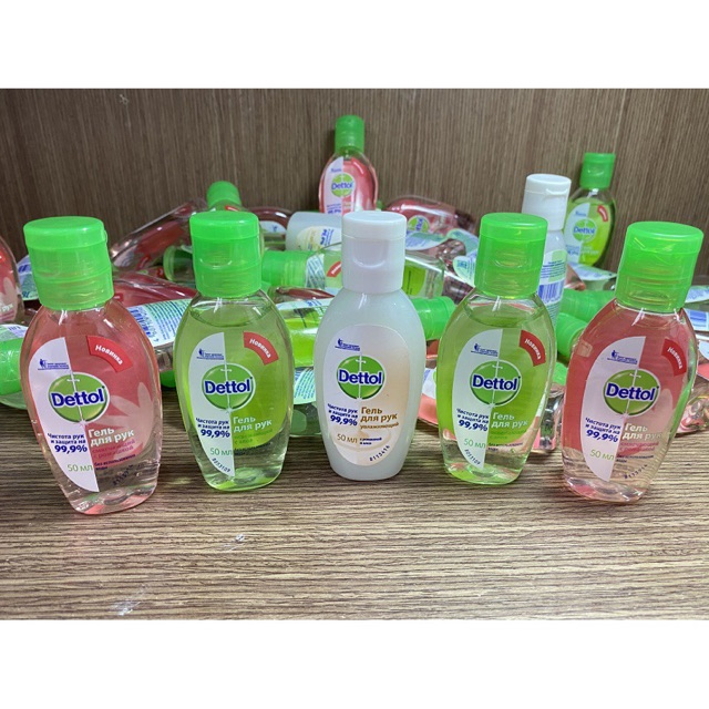 Gel Rửa Tay DETTOL Diệt Khuẩn 99% Chính Hãng Nga