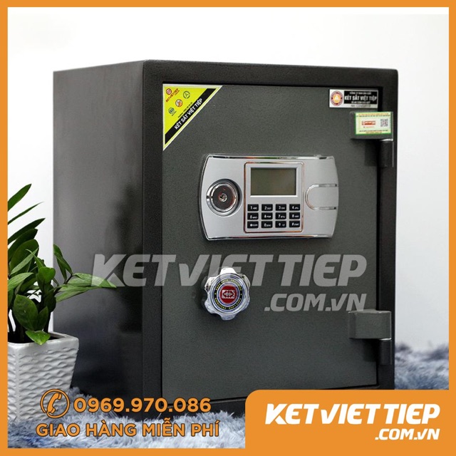 Két Sắt Thông Minh Việt Tiệp ✅ FREESHIP ✅ Két Sắt Việt Tiệp Mini Khóa Điện Tử Chống cháy Chuẩn Phong Thủy KVTE716