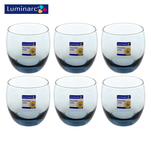 Bộ cốc  thủy tinh Luminarc Salto Mazarine 320ml - L2258 | Hàng chính hãng