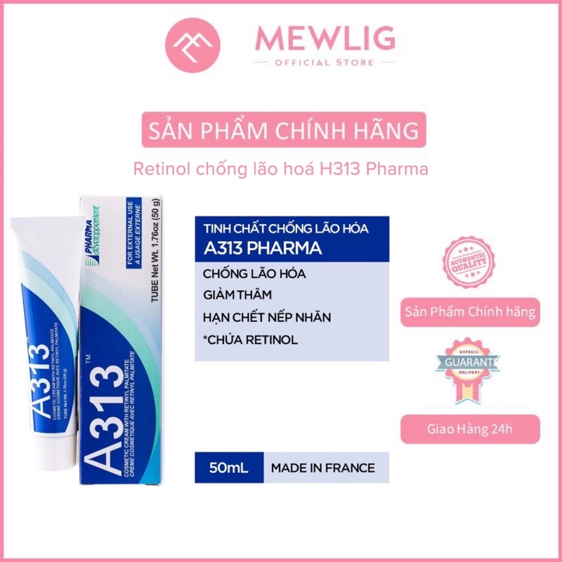 Kem ngừa mụn chống lão hoá giảm nhăn A313 Retionol Cream