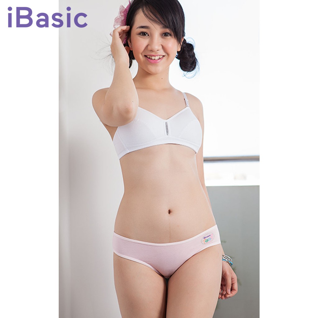 [Mã WABR1512 giảm 12% đơn 99K]Quần lót teen cotton bikini iBasic V115