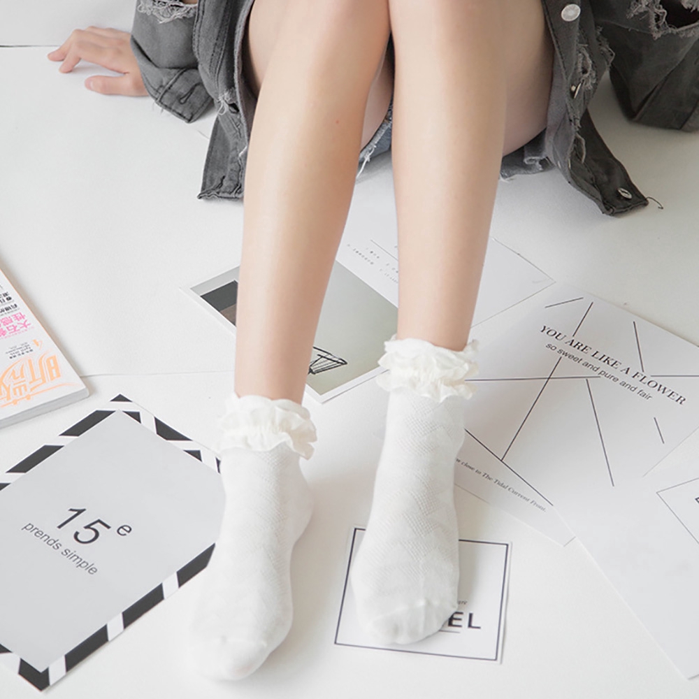 Đôi vớ chân phong cách Nhật Bản thời trang nữ tính
