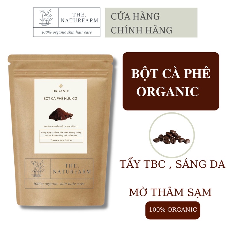 Bột cà phê nguyên chất dưỡng da, tẩy tế bào chết [ 500gr ]