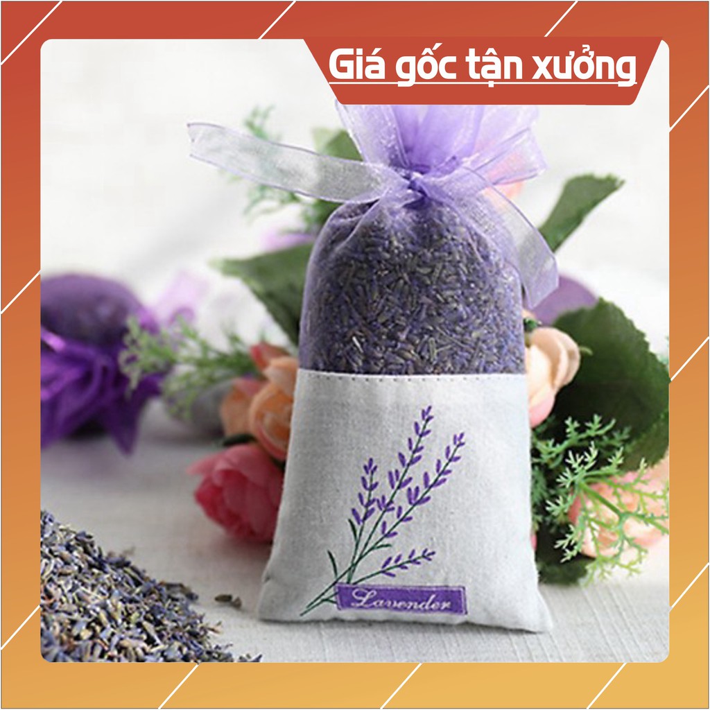 Sẵn hàng combo 10 túi thơm hoa Lavender - hoa oải hương