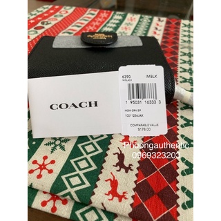 Ví nữ Coach Medium corner zip wallet AUTHENTIC