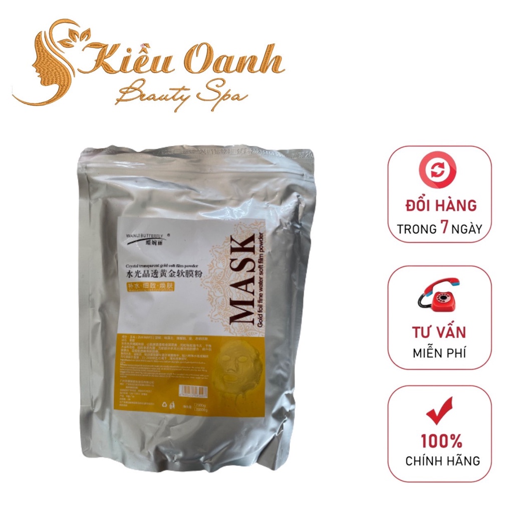 Mặt Nạ Vàng 24K, Bột Đắp Mặt Nạ Vàng 24K Gold Mask