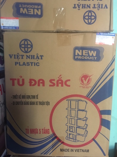 tủ 5 tầng nhựa đựng quần áo trẻ em