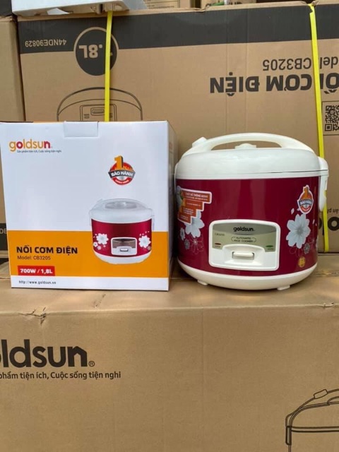 Nồi cơm điện goldsun 1,8l