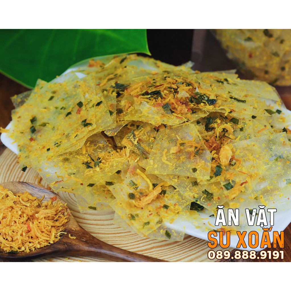 Bánh tráng mỡ hành Ăn Vặt Su Xoắn